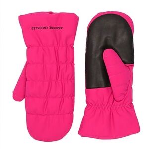 Moose knuckle Pink Mittens NWT